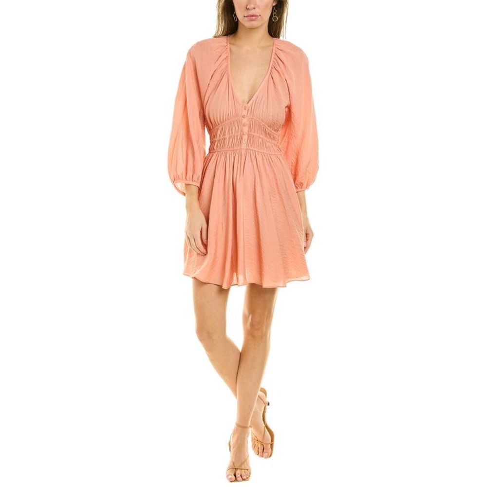 ba&sh Smocked Mini Dress